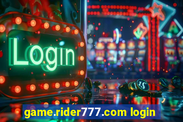 game.rider777.com login